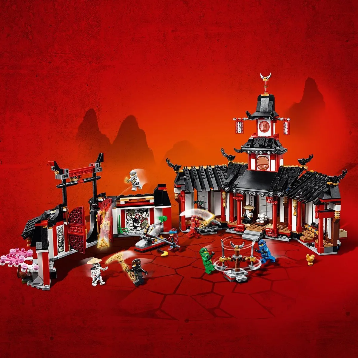 LEGO Ninjago Legacy Spinjitzu Klooster 70670 - 1070 Stukken - afbeelding 5 van 6