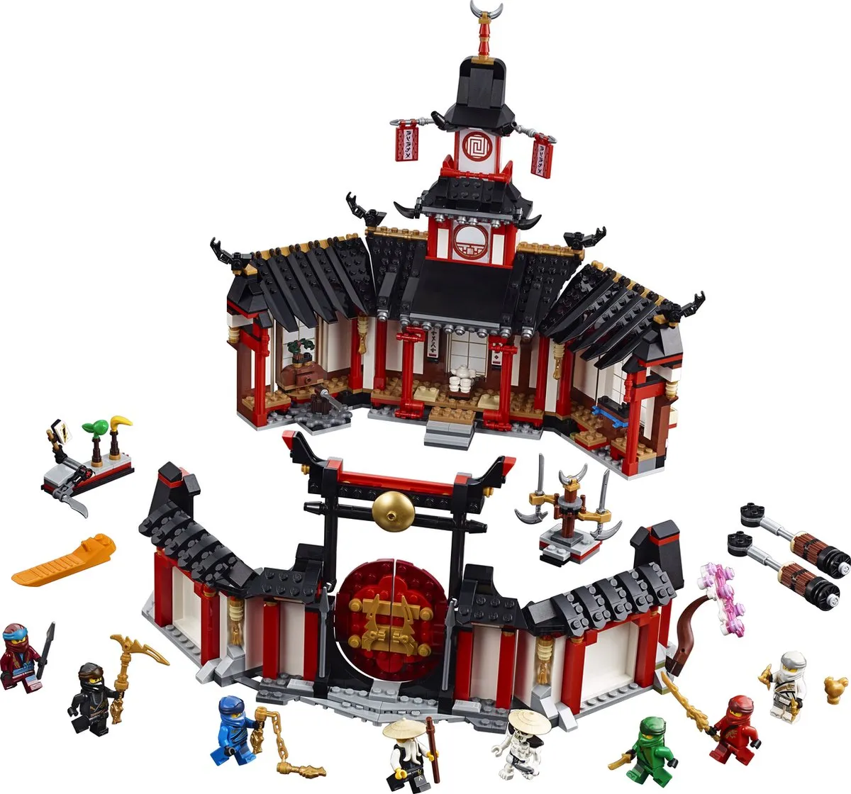 LEGO Ninjago Legacy Spinjitzu Klooster 70670 - 1070 Stukken - afbeelding 3 van 6