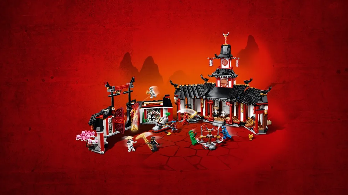 LEGO Ninjago Legacy Spinjitzu Klooster 70670 - 1070 Stukken - afbeelding 6 van 6