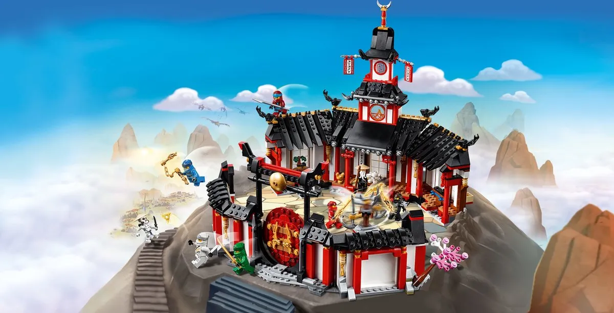 LEGO Ninjago Legacy Spinjitzu Klooster 70670 - 1070 Stukken - afbeelding 4 van 6