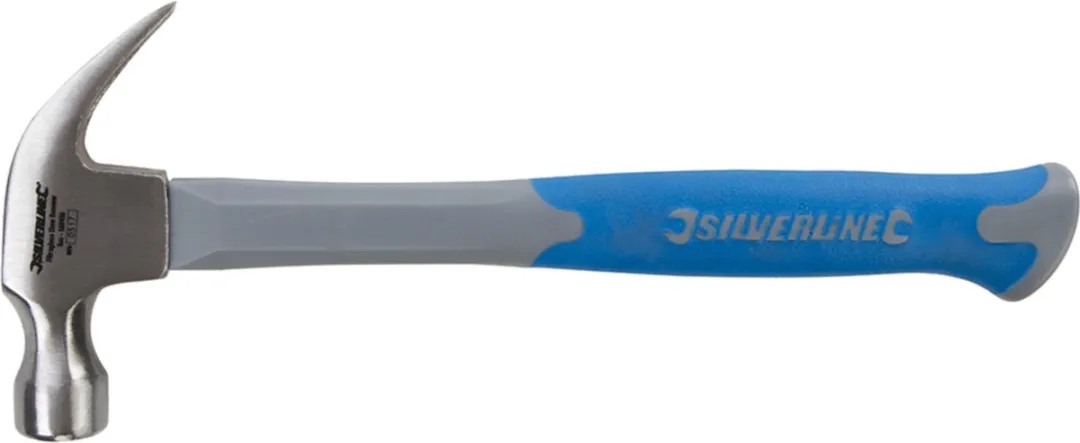 Silverline Glasvezel Klauwhamer 227g - Schokabsorberend