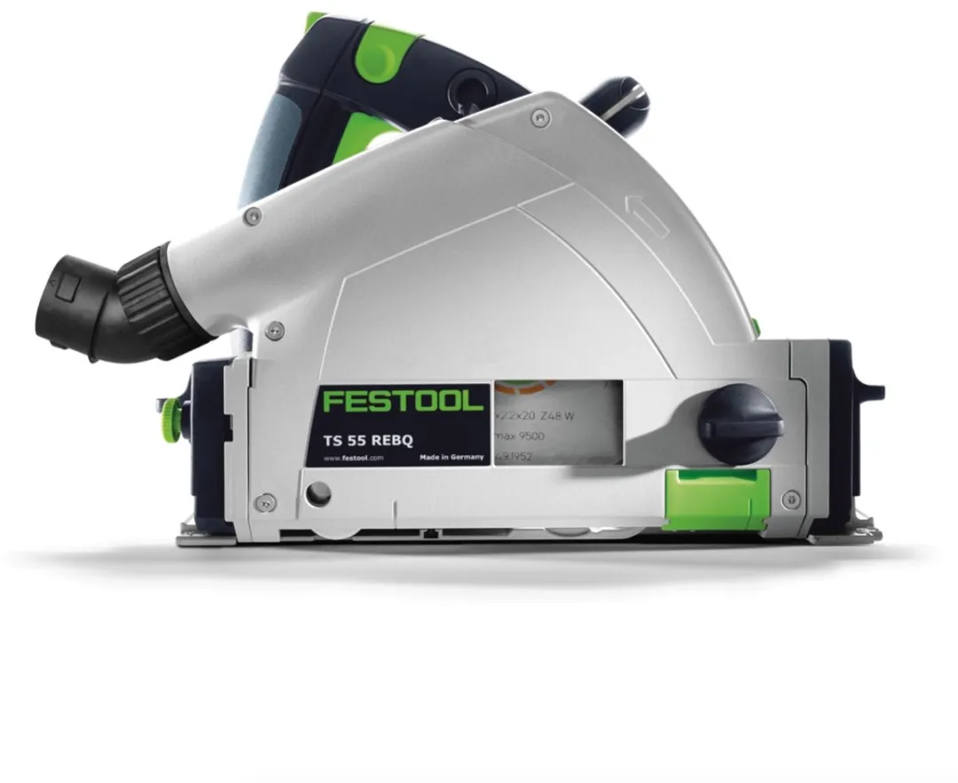 Festool TS 55 REBQ-PLUS-FS Invalcirkelzaag 1200W - 160mm + Geleiderail - afbeelding 6 van 6