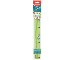 Maped Liniaal Flex Soft 30cm - 2 Stuks - Groen/Blauw