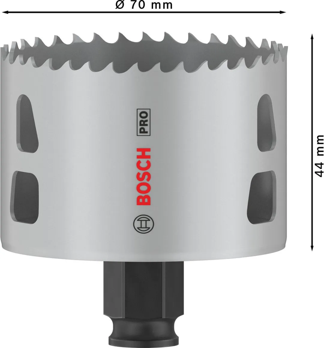 Bosch Professional Multi Material PC Plus Lochzaag 70mm - 2608594400