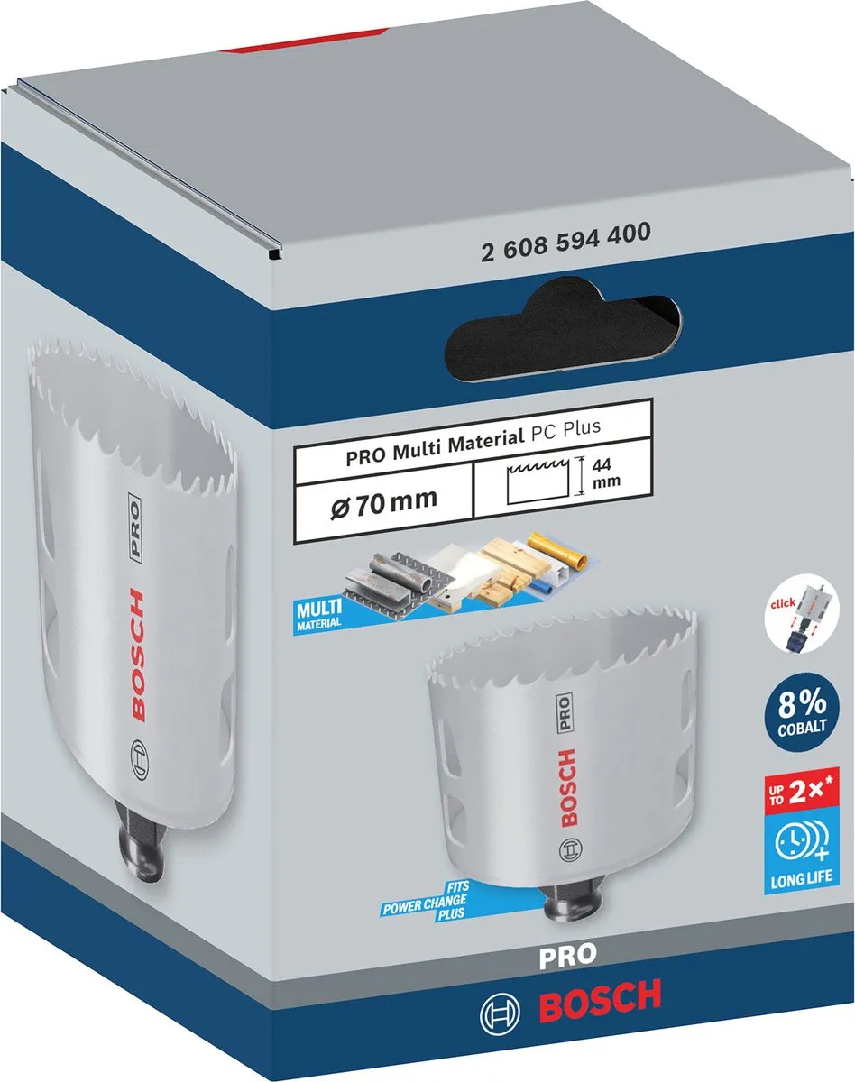 Bosch Professional Multi Material PC Plus Lochzaag 70mm