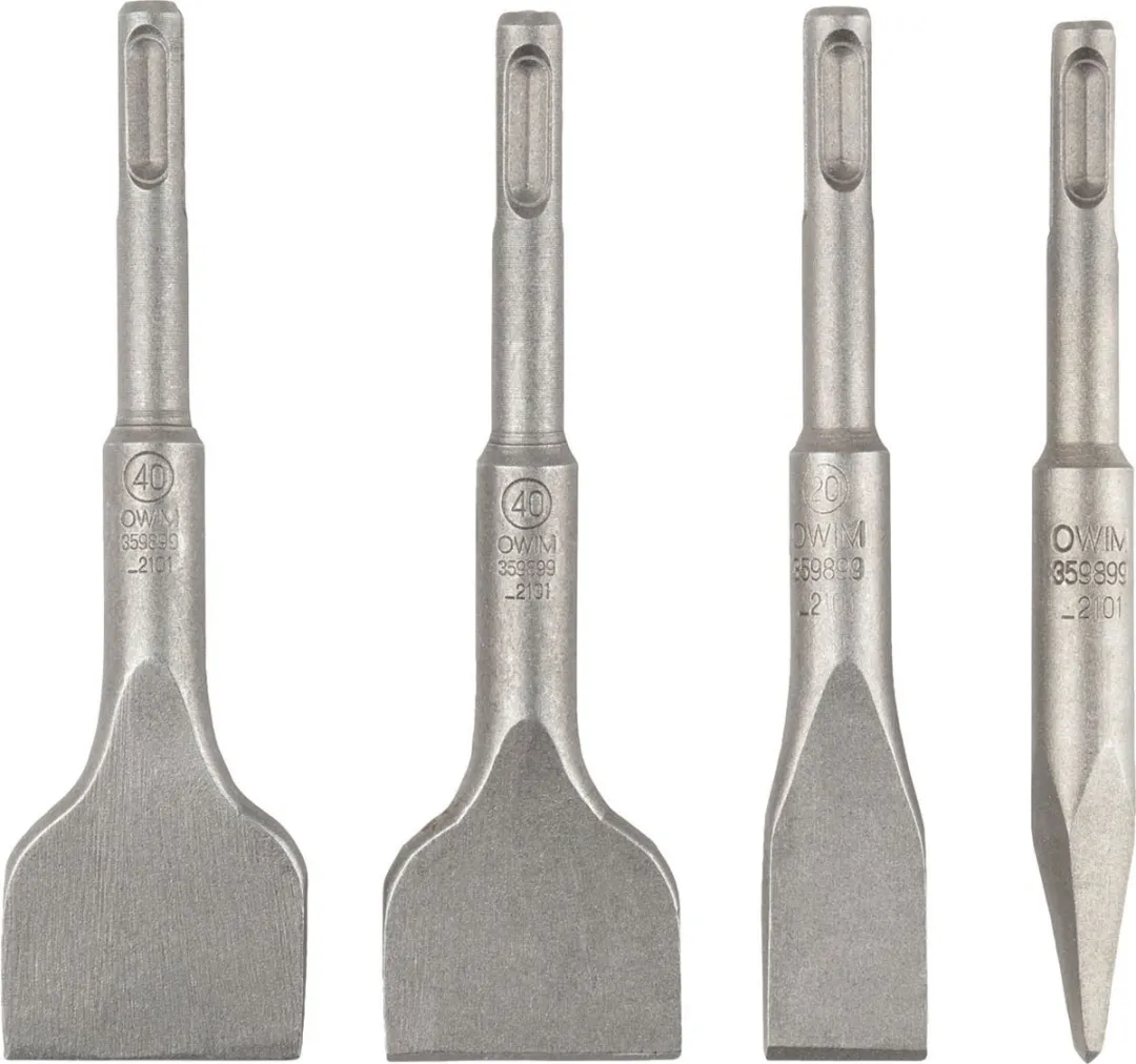 PARKSIDE SDS Short Chisel Set 4-delig