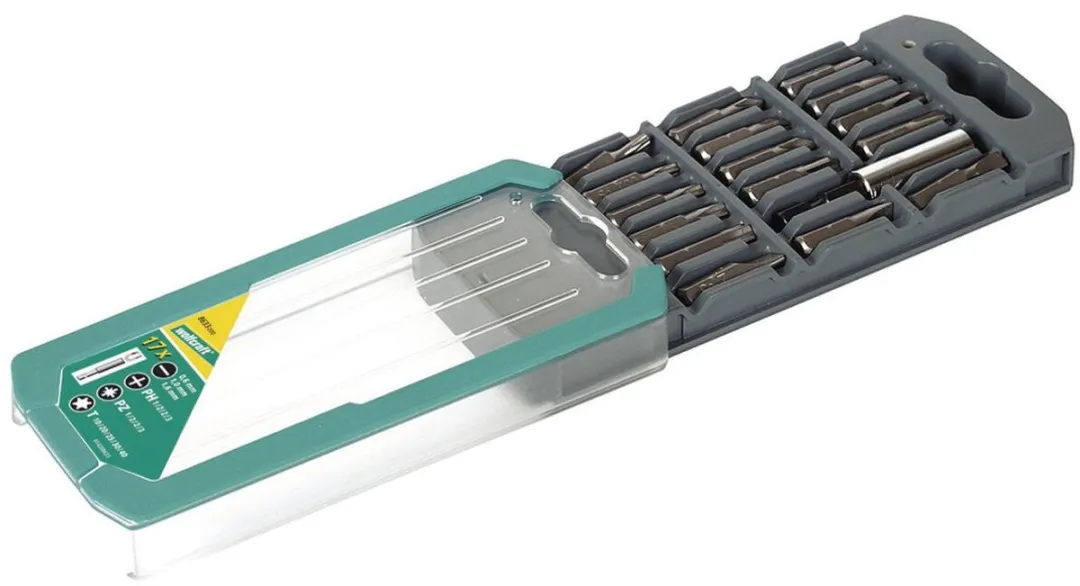 Wolfcraft Bit-cassette PH/PZ/T 17-delig - 8633000