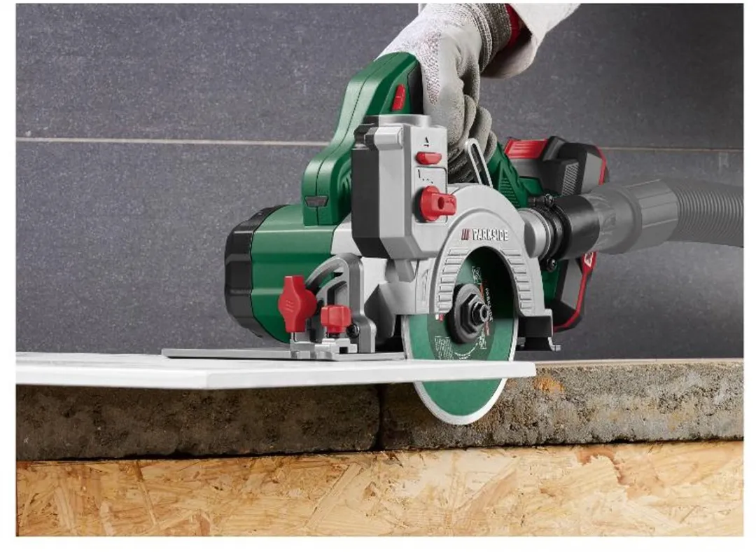 PARKSIDE Accu-tegelzaag 20V 125mm - met accu & lader