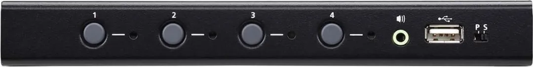 Aten CS724KM USB Boundless KM Switch - 4 Poorten - Zwart