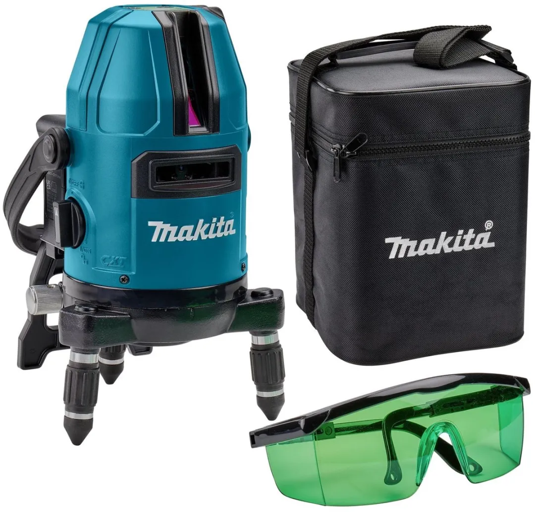 Makita SK20GDZ Accu Multilijn Laser Groen 12V Max Basic Body met Tas