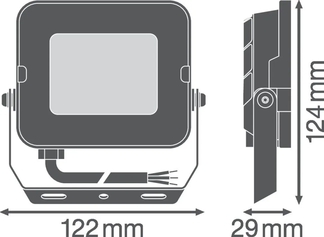 LEDVANCE LED Floodlight Compact 20W 2000lm - 100° - IP65