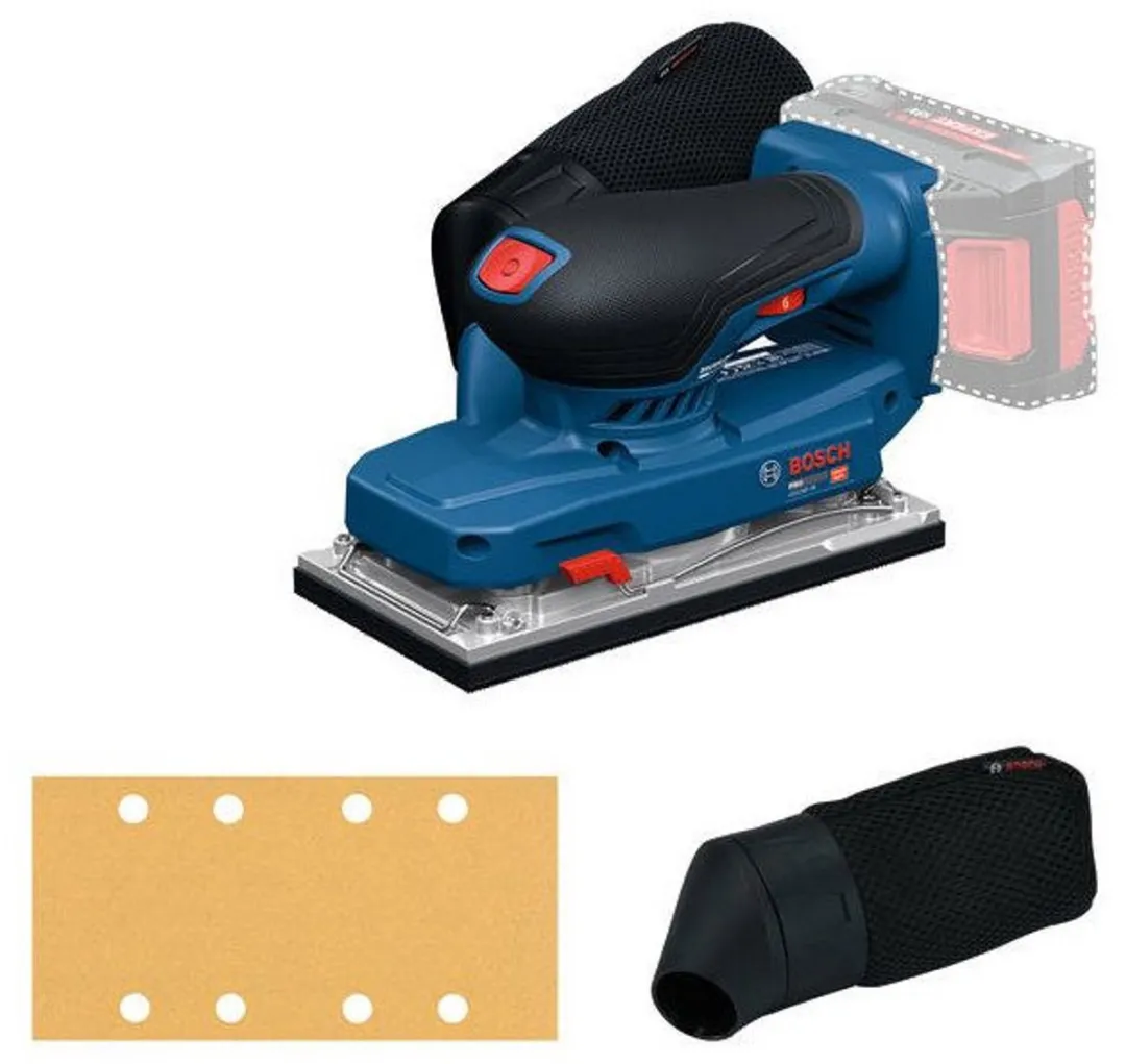 Bosch Professional GSS 18V-18 Accu Schuurmachine - Borstelloos