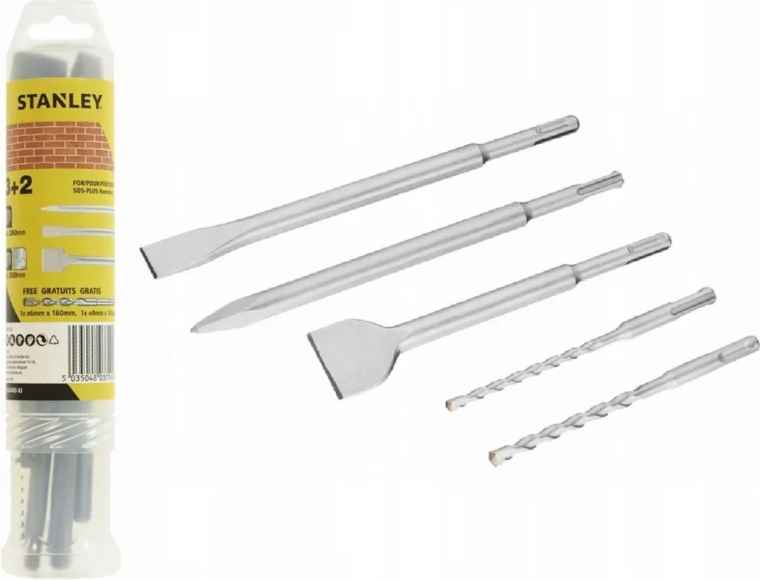 Stanley SDS+ Boor- en beitelset 5-delig