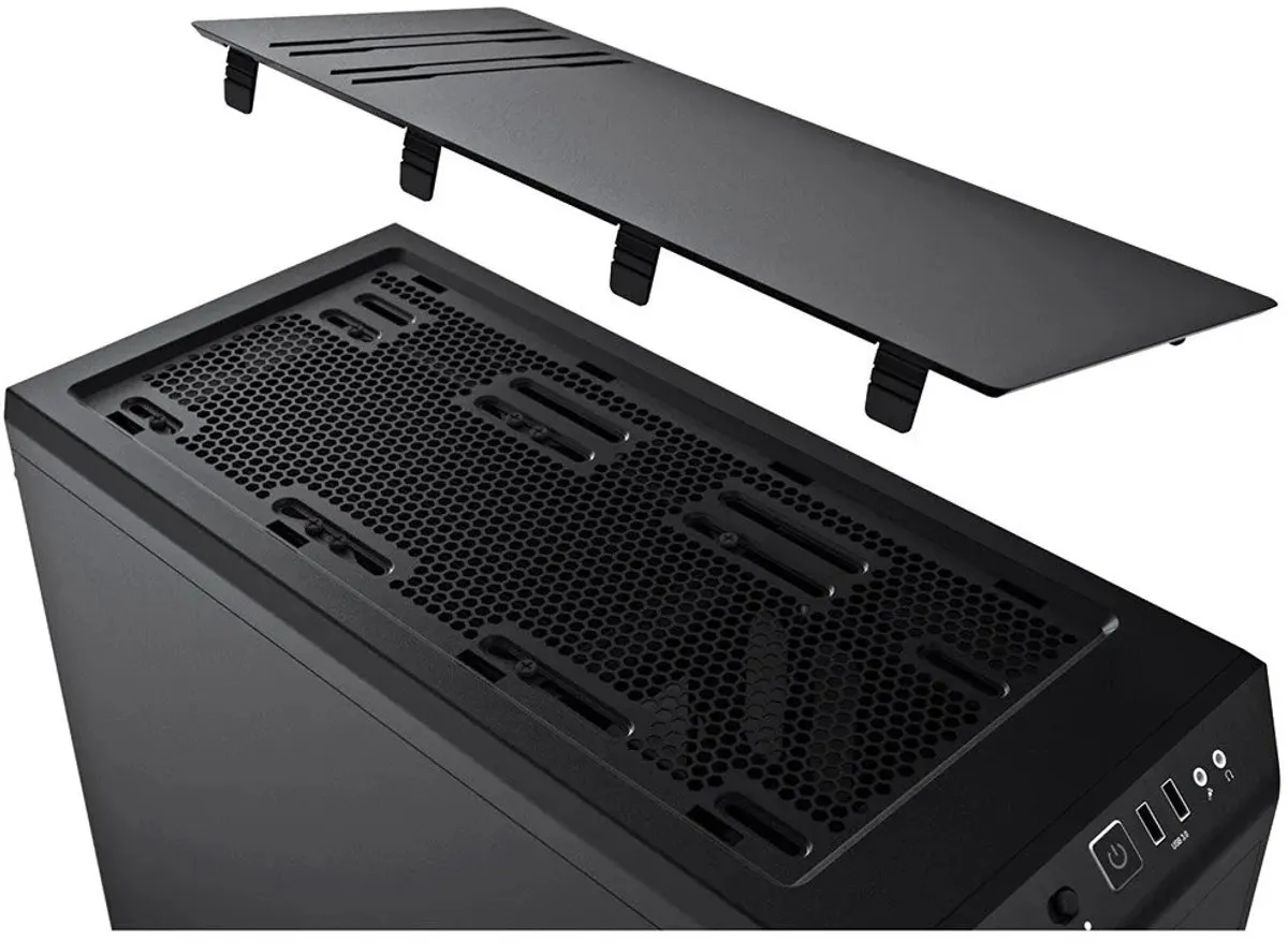 be quiet! Pure Base 600 - ATX Behuizing - Zwart/Zilver