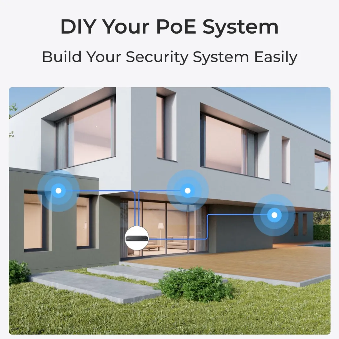 Reolink 4K PoE Buitencamera 5x Zoom - Wit