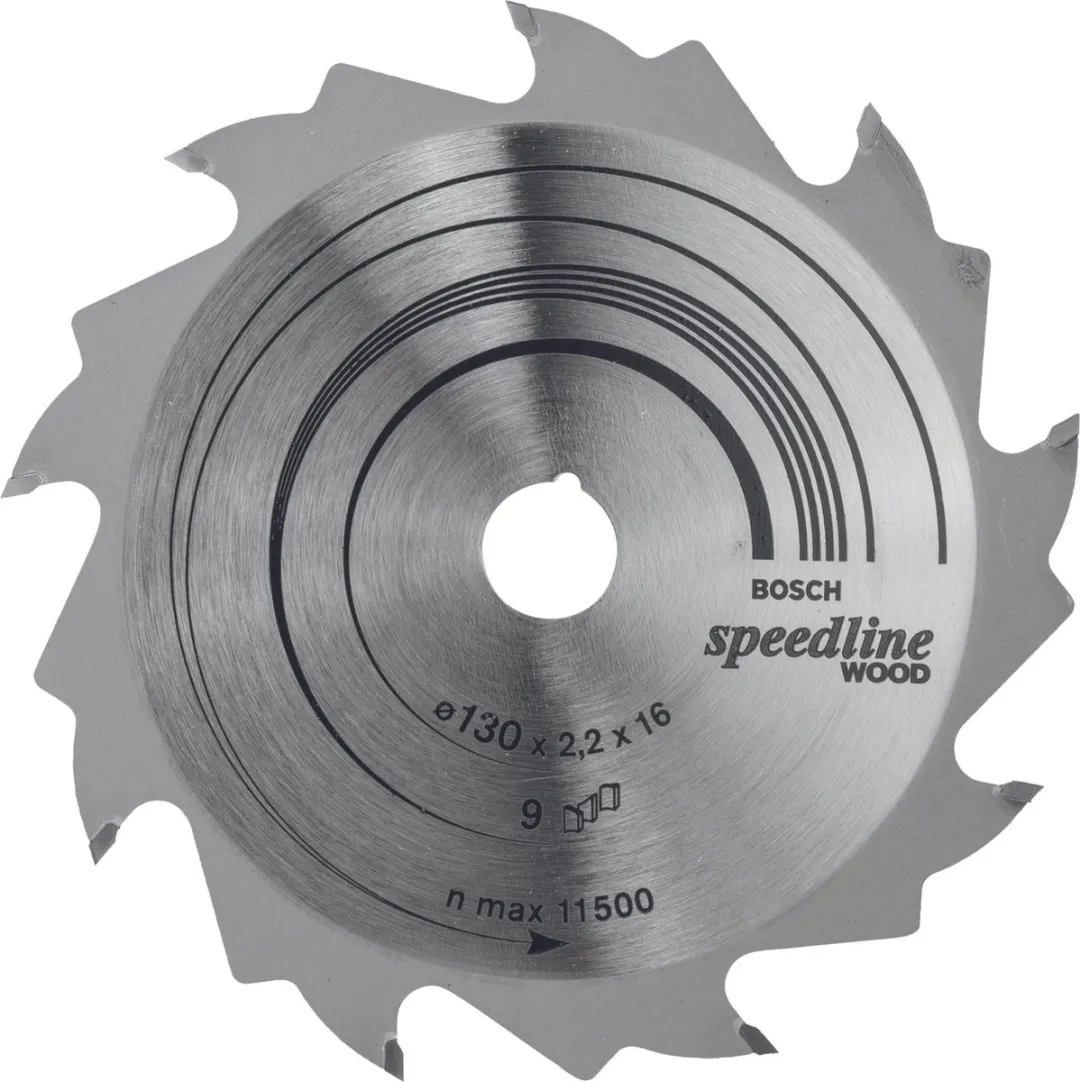 Bosch Professional Cirkelzaagblad CIRKZB SPEED 130X16X2,2 9T FZ/WZ