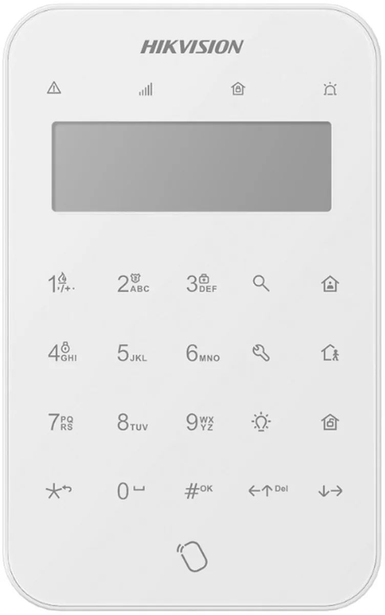 Hikvision DS-PK501LTM-HWE LCD Bedraad Keypad