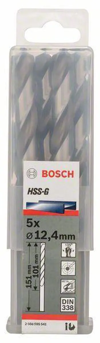 Bosch Professional ST. LINE 12.4mm HSS-G Boor