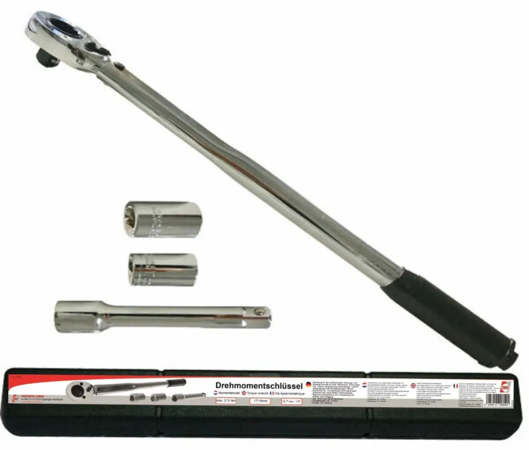 Westfalia Momentsleutel 100mm - 17/19mm Doppen WF-1000896