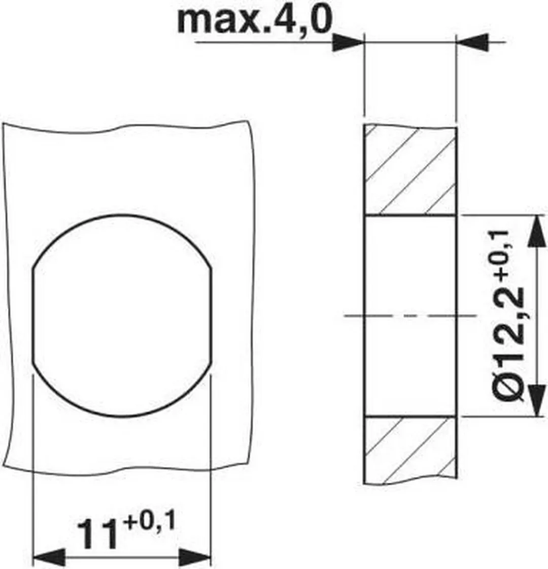 Phoenix Contact SACC-DSI-MS-4CON-M12 Apparaatconnector - afbeelding 4 van 6