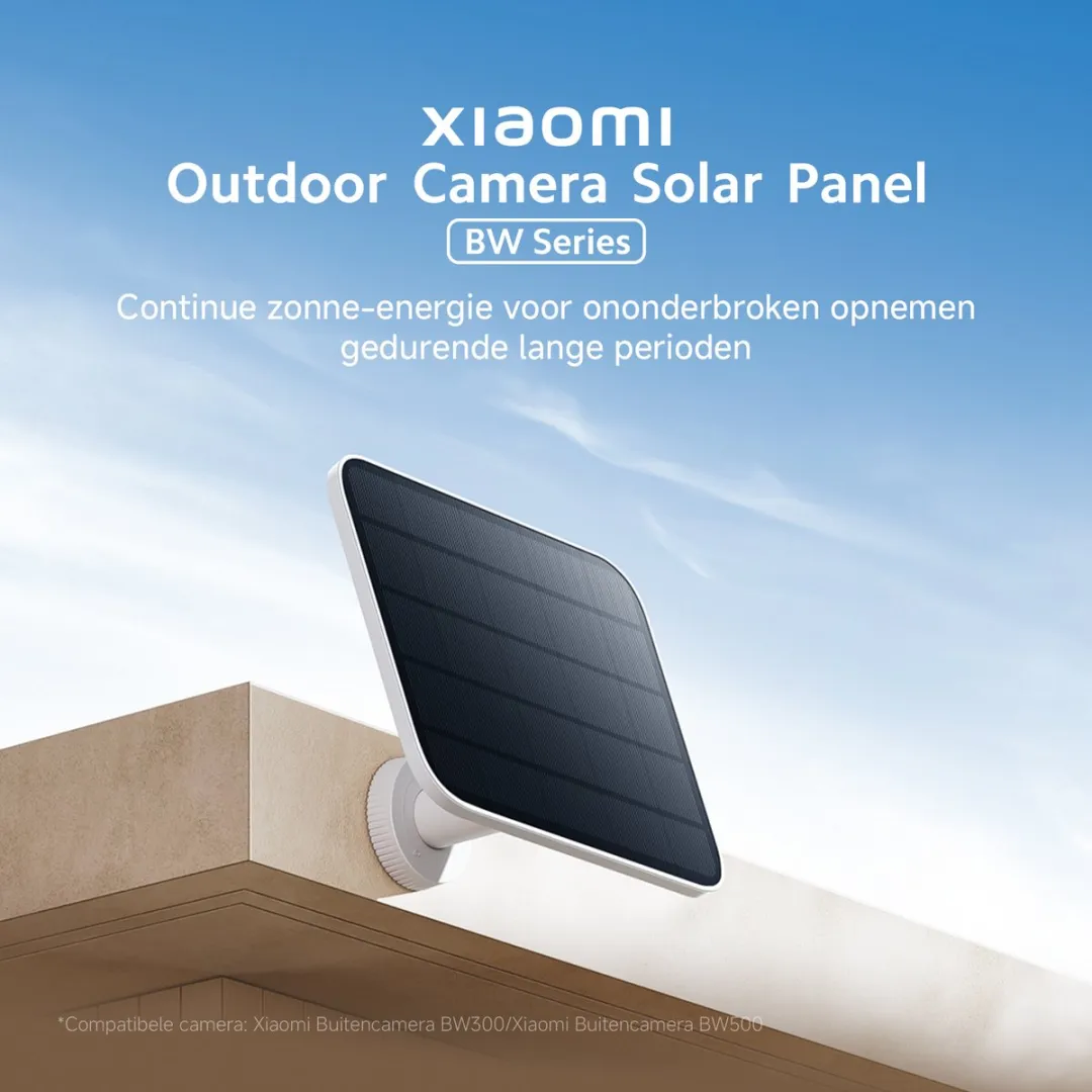 Xiaomi BW Series 76360 Outdoor Camera - Zonnepaneel - Wit