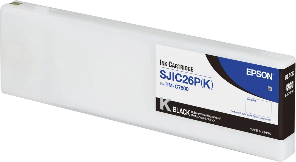 Epson SJIC26P Inktcartridge Zwart
