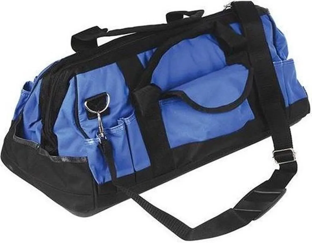 Silverline Gereedschapstas 60cm - 22 Vakken - Harde Bodem