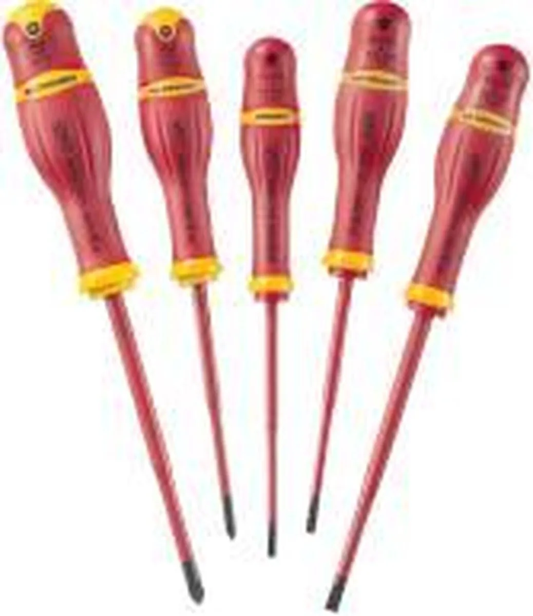 FACOM ATP.J5TVEPB Schroevendraaierset 1000V - 5 Stuks - PH 1/2 & SL 3,5/4/5,5
