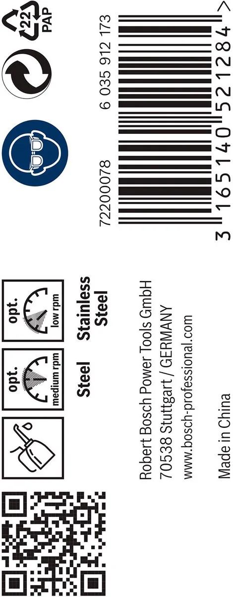 Bosch Professional ST. LINE 7,5mm HSS-CO Boortjes - 10 Stuks