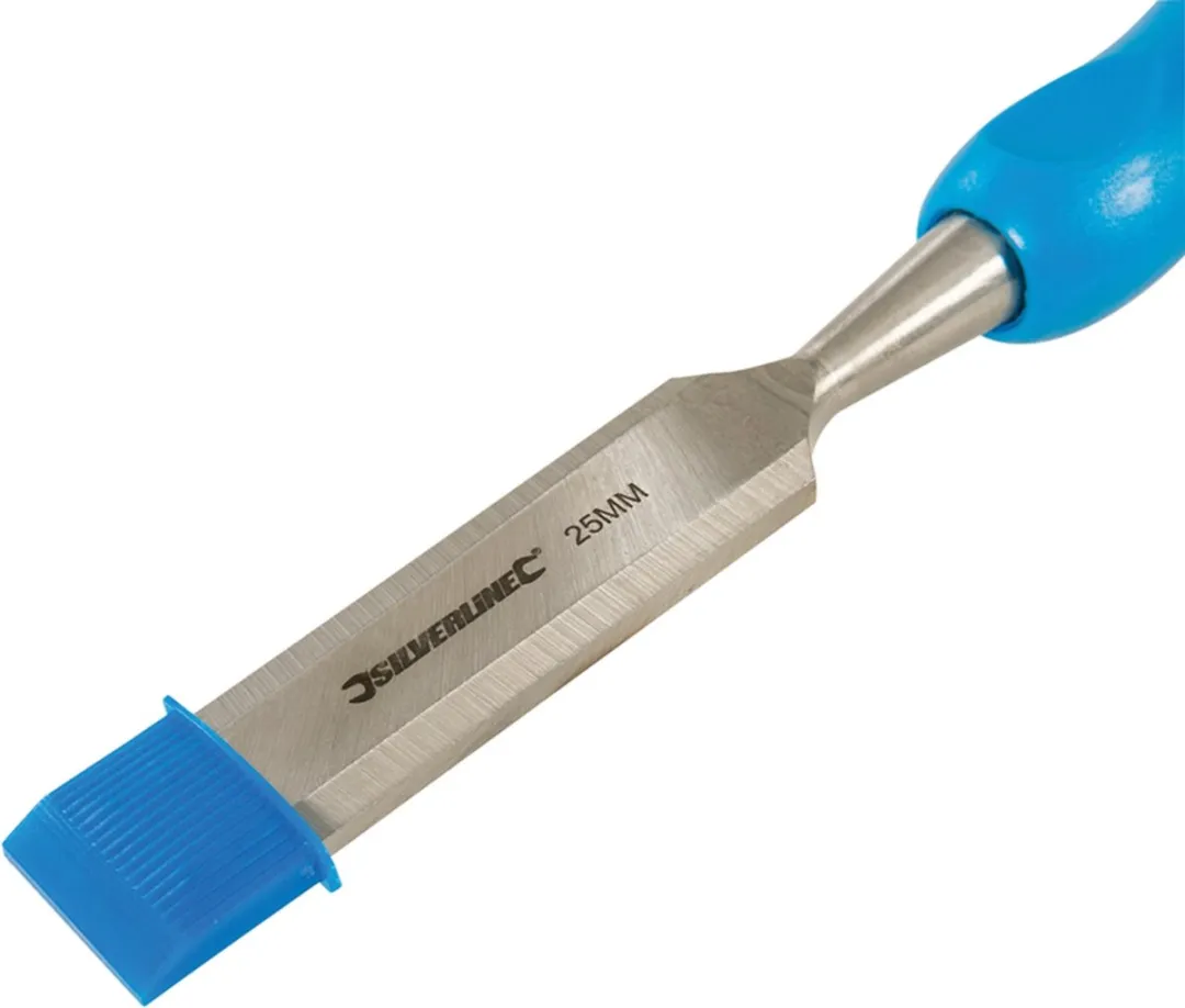 Silverline Houtbeitelset 4-delig 6-25mm - Expertkwaliteit