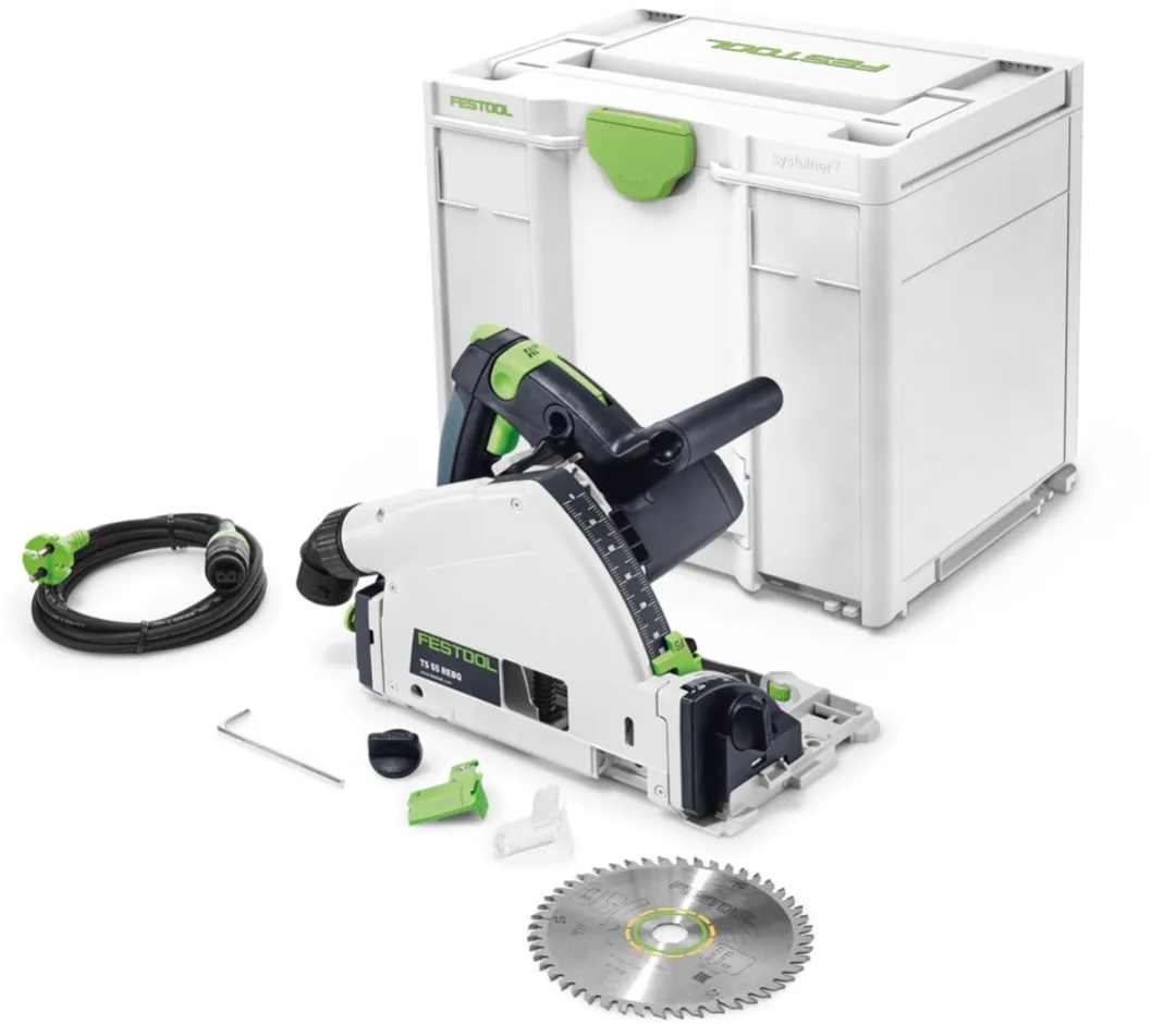 Festool TS 55 REBQ-PLUS Invalcirkelzaag 1200W - 160mm