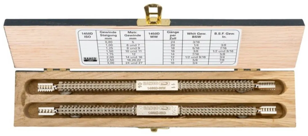 Bahco 1450D/2 Set Dubbele Draadvijlen - 2-delig