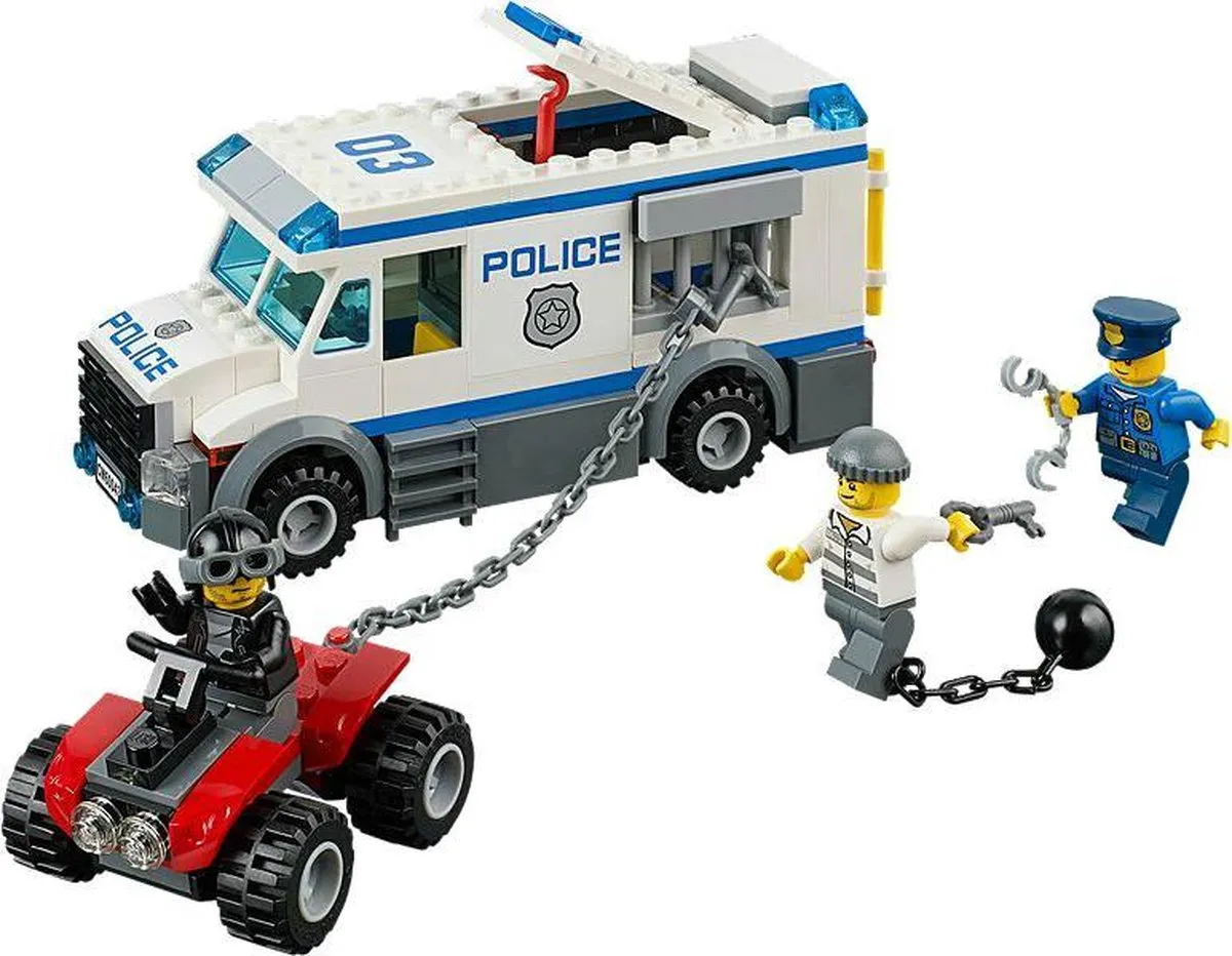 LEGO City Gevangenentransport 60043 - 183 Stukken - afbeelding 3 van 4