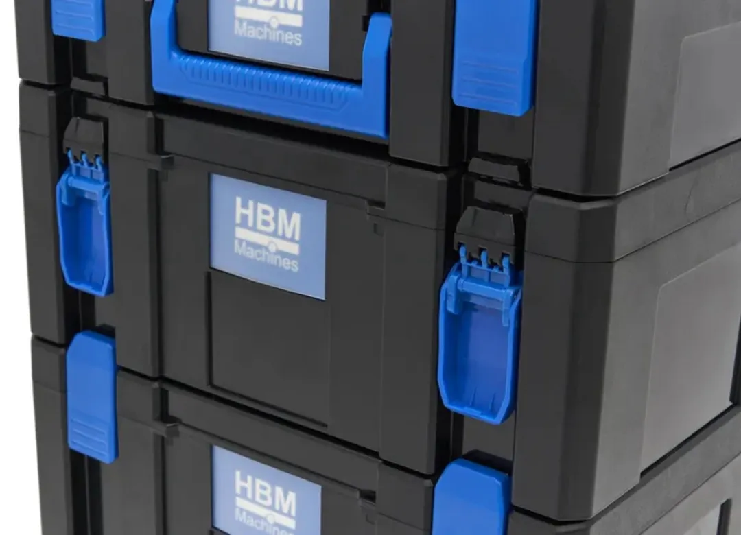 HBM H130953 Verrijdbare Gereedschapskoffer 105-delig - Zwart - afbeelding 5 van 6