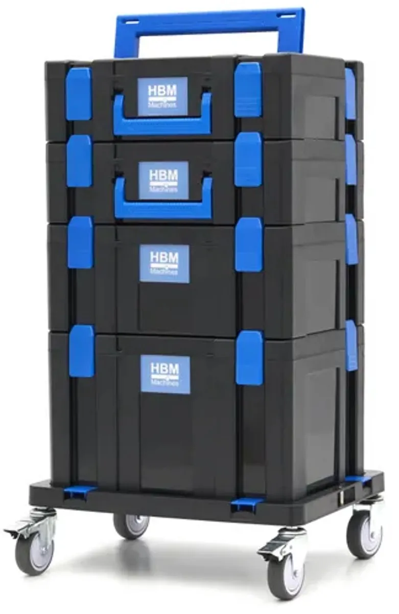 HBM H130953 Verrijdbare Gereedschapskoffer 105-delig