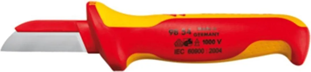 Knipex Kabelmes 180mm VDE - 9854 - Geel/Rood
