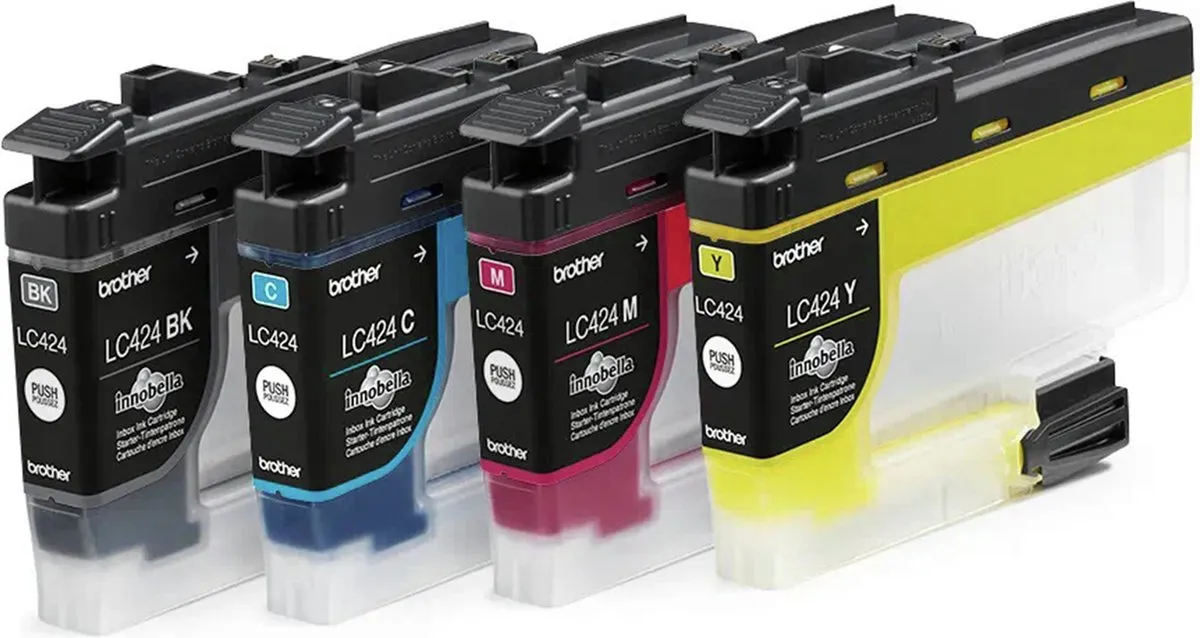 Brother LC-424VAL Originele Cartridge - Zwart/Cyaan/Magenta/Geel