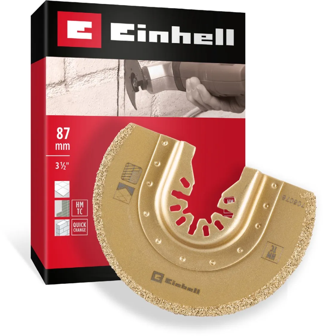 Einhell 708078 Zaagblad Halbrund HM 87mm