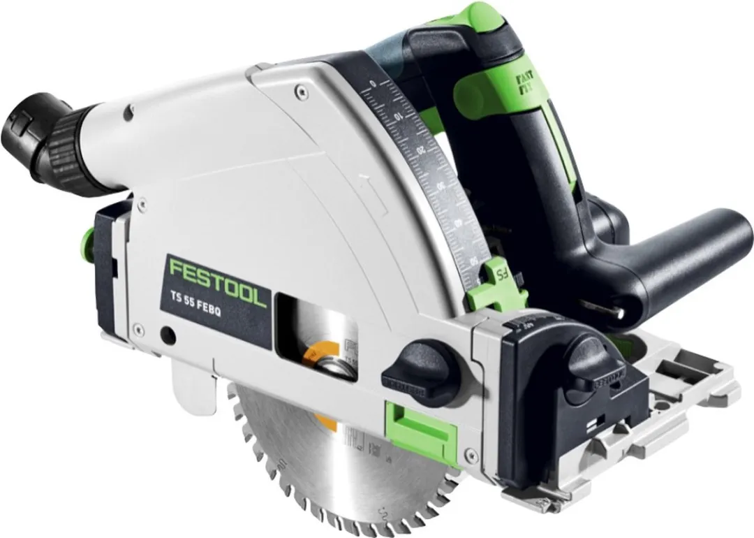 Festool TS 55 FEBQ-Plus-PA Invalzaag 1200W - 160mm + Parallelaanslag