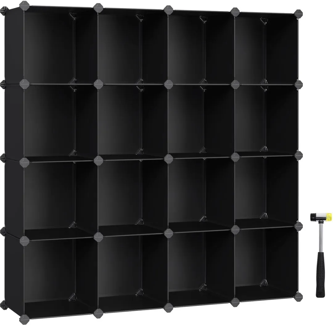 Songmics LPC44BK Modulair Schoenenrek