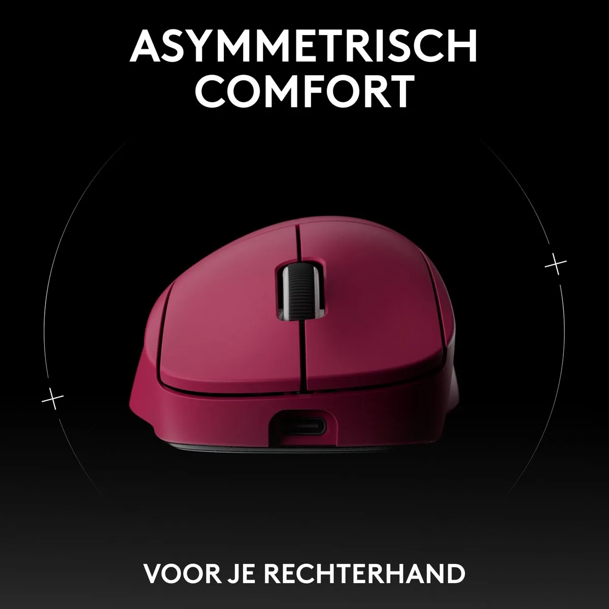 Logitech G Pro X Superlight 2 DEX Gaming Muis - Magenta