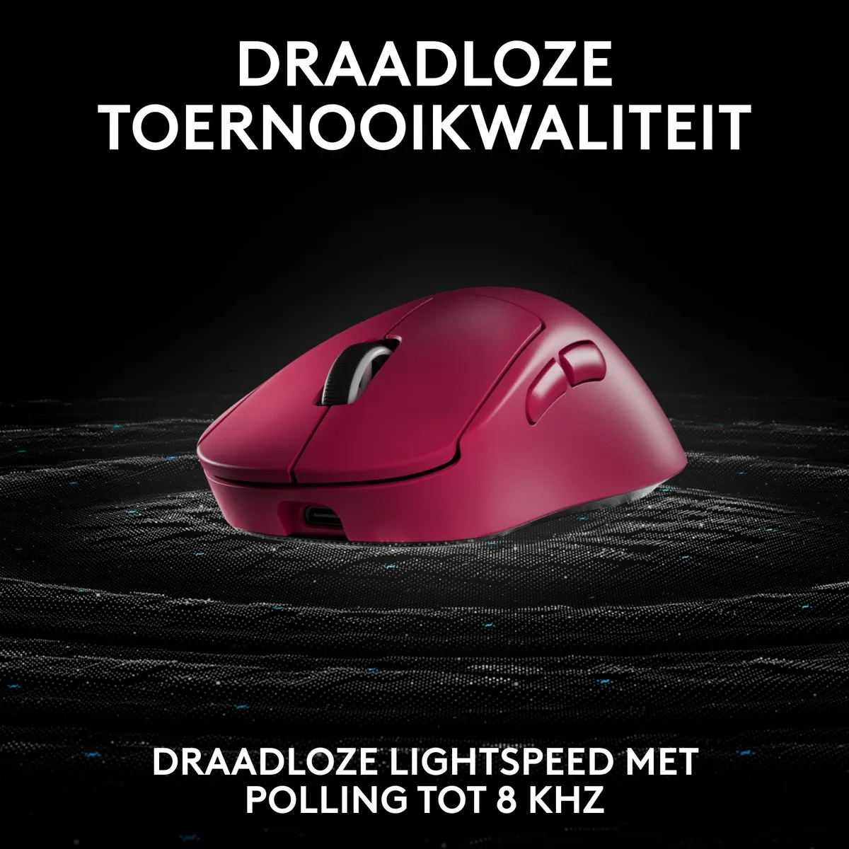 Logitech G Pro X Superlight 2 DEX Gaming Muis - Magenta