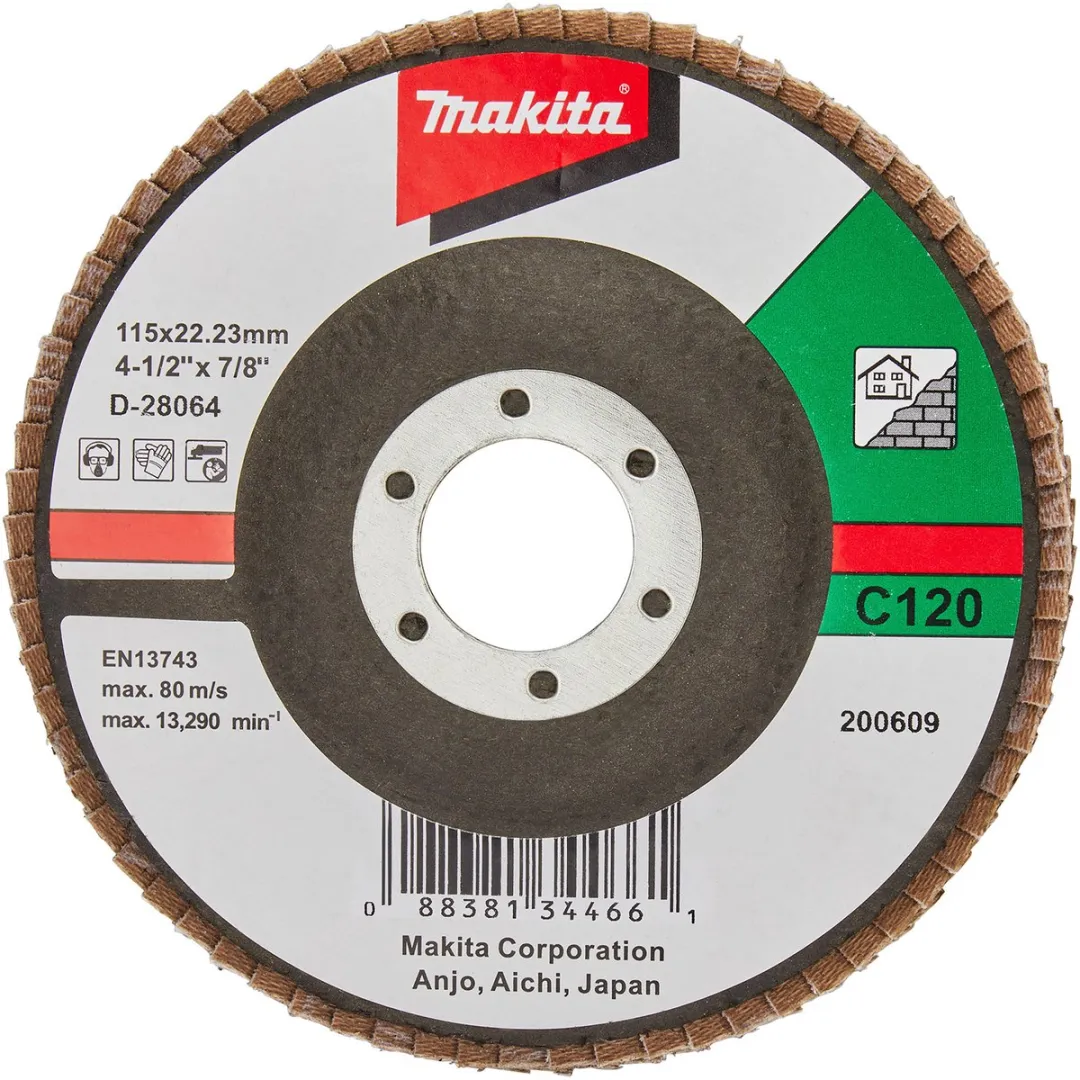 Makita K120 SC-F Schuurschijf 115x22mm