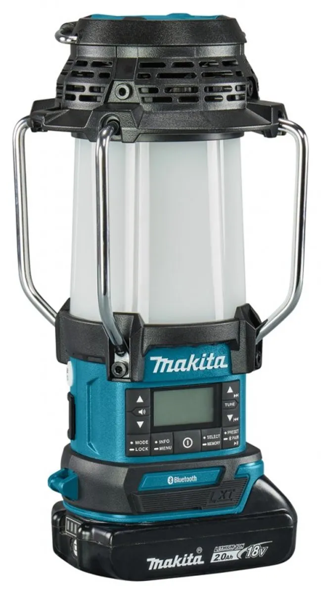 Makita DMR056 Campinglamp met Radio en Bluetooth