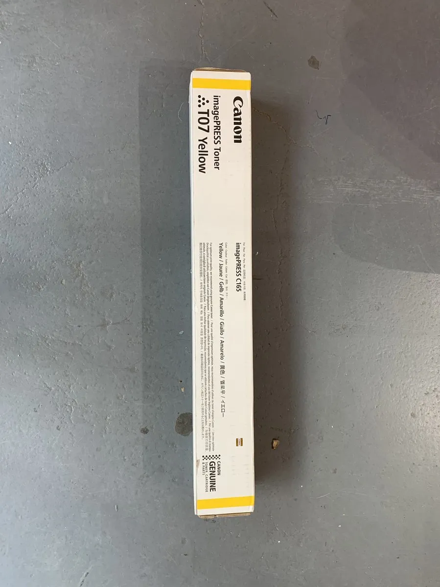 Canon T07 ImagePRESS Toner Geel - 3644C001 - afbeelding 6 van 6