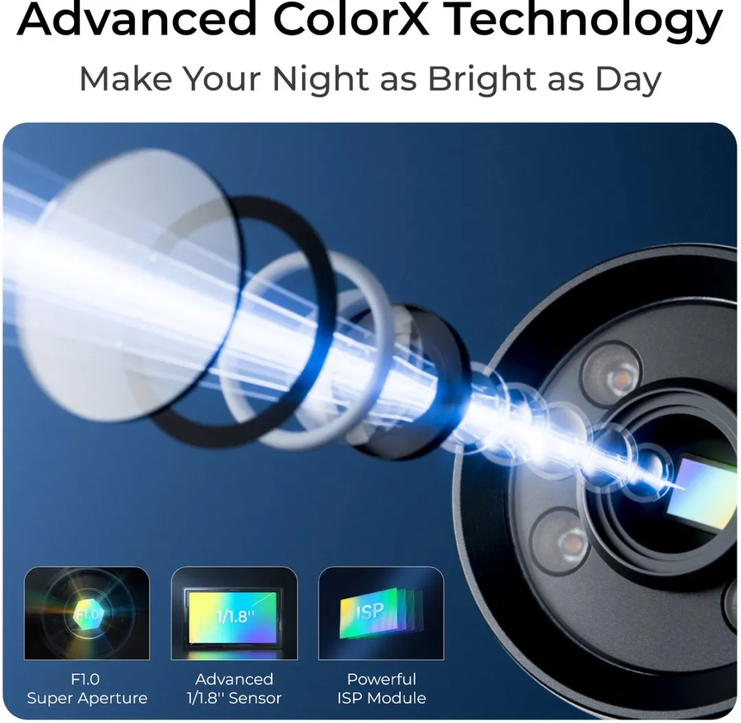 Reolink ColorX PoE Bulletcamera 4K - Wit
