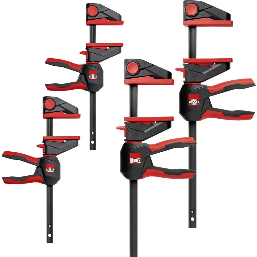 Bessey EZ360M-EZ360-SET Klemmen - 4 Stuks