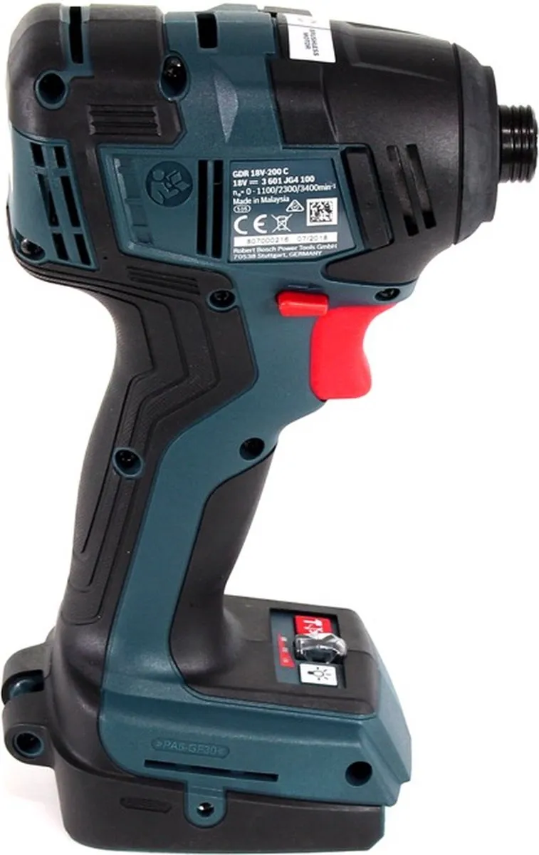 Bosch Professional GDR 18V-200 C Accu-Slagmoeraanzetter