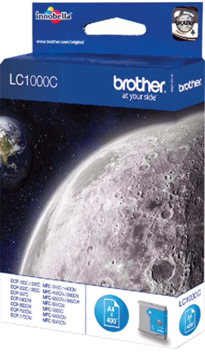 Brother LC-1000C Inktcartridge - Cyaan