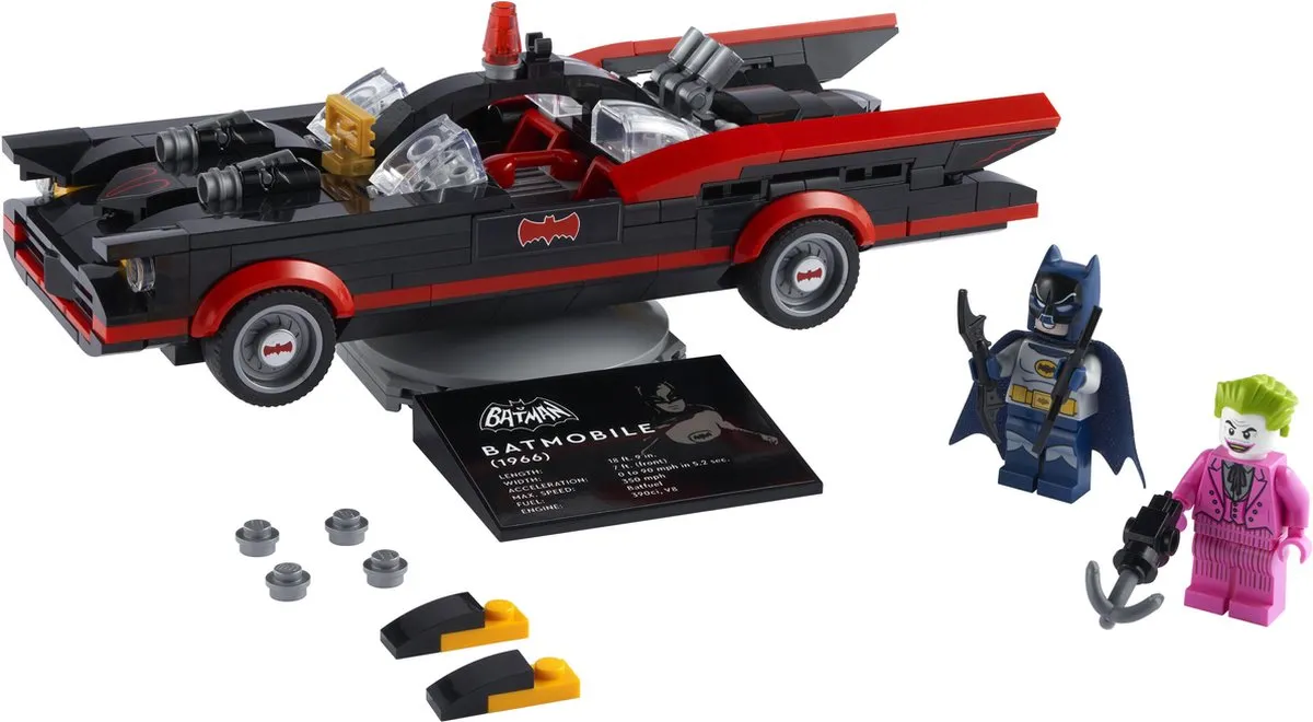 LEGO DC Batman Klassieke TV-serie Batmobile 76188 - 345 Stukken